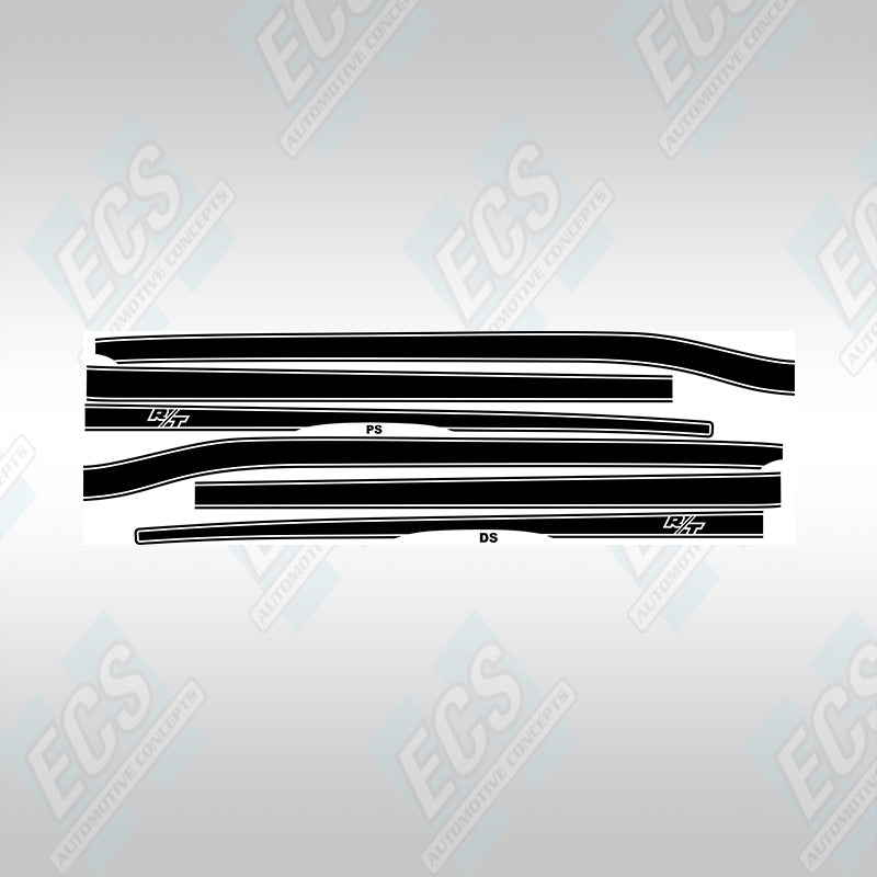 1970 Dodge Challenger R/T Longitudinal Stripes (Factory Correct!)